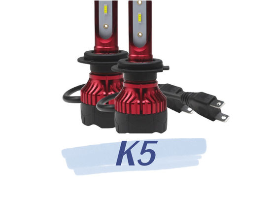 Lumières des véhicules à moteur K5 H1 H3 880 Hb3 9006 H11 H4 PARA Coche Faro de De 12V 24V 55W LED
