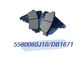 basses protections de frein 5580060J10 en céramique en acier semi-métalliques DB1671/D1008